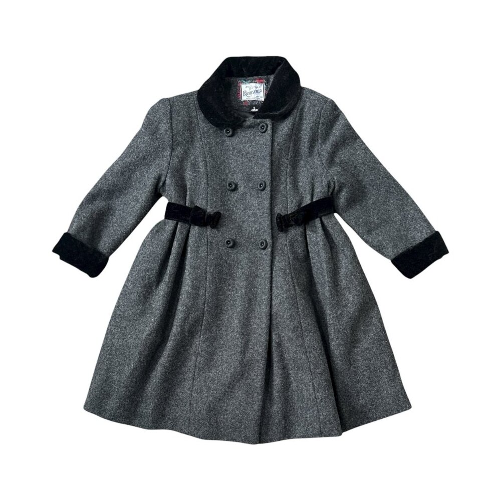 GIRLS WOOL COAT BY ROTHSCHILD